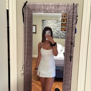 Garage White Mini Dress